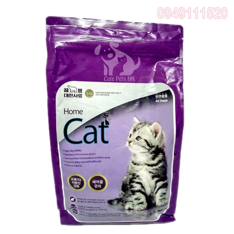 Thức ăn cho Mèo HOME CAT 1.5kg - nhập khẩu Hàn Quốc - CutePets