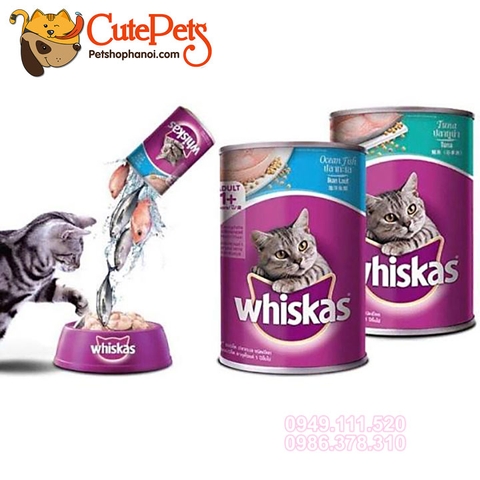 Pate Whiskas Adult Lon 400g