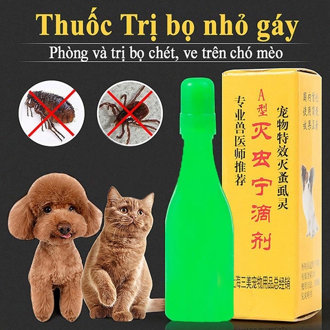 Trị bọ nhỏ gáy xuất xứ Đài Loan - CutePets