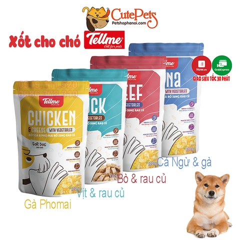 Xốt cho Chó Tellme 130g
