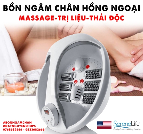 Sử dụng bồn ngâm chân massage SereneLife SL17 như thế nào?