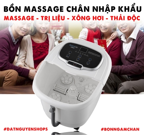 Sử dụng bồn ngâm chân massage SereneLife SL12 như thế nào?