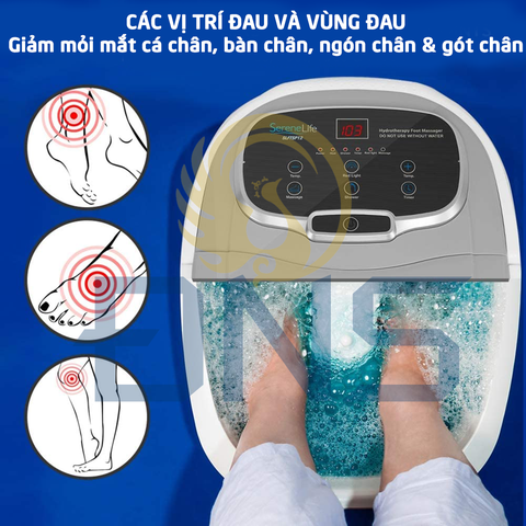 Tuyệt đỉnh bồn massage chân đặc trị thối chân