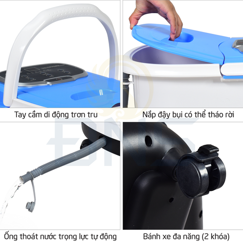Hướng dẫn sử dụng Bồn ngâm chân SL18 SereneLife (P2)