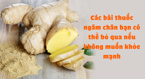 Các bài thuốc ngâm chân bạn có thể bỏ qua nếu không muốn khỏe mạnh