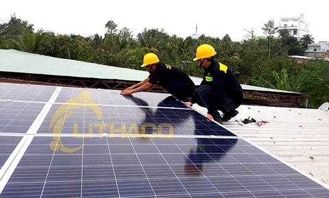 Hệ thống điện mặt trời hòa lưới 3kWp cho hộ gia đình anh Kiệt tại tỉnh Đồng Tháp