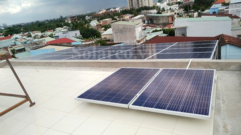 Hệ thống điện mặt trời hòa lưới 6kWp cho hộ gia đình chị Hạnh tại Đồng Nai