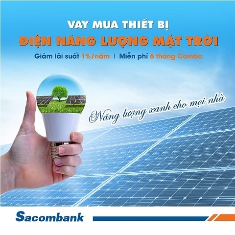 Chương trình trả góp điện mặt trời
