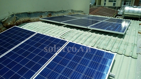 Hệ thống điện mặt trời hòa lưới 3kWp cho hộ gia đình anh Phúc tại TP.Thủ Dầu Một tỉnh Bình Dương