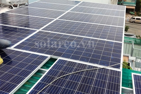 Hệ thống điện mặt trời hòa lưới 5 kWp cho hộ gia đình anh Thành tại Q Bình Tân TPHCM