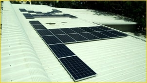 Chương trình Tài trợ cho Khách hàng Doanh Nghiệp xây lắp dự án điện mặt trời trên mái nhà