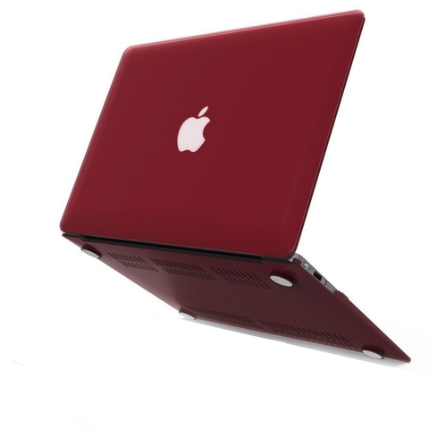 Ốp lưng cho Macbook 11/12/13/15( đen, trắng, đỏ booc đô...)