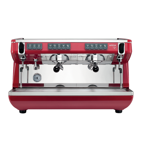 Máy pha cafe Nuova Simonelli Appia Life 2GR Volumetric đỏ