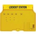 1482B - PLASTIC 4 LOCK PADLOCK STATION