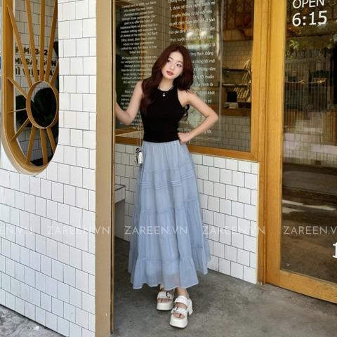 CHÂN VÁY DÀI 4 TẦNG ZAREEN VAD21