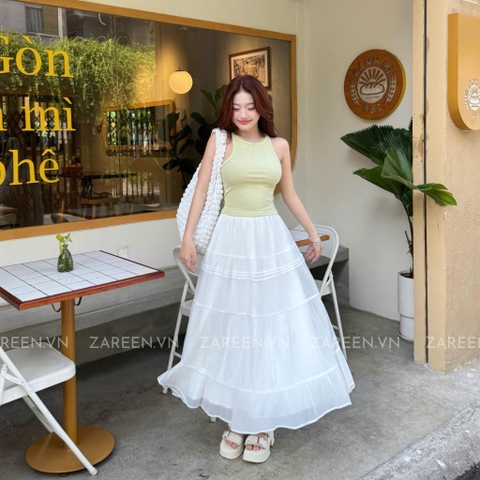 CHÂN VÁY DÀI 4 TẦNG ZAREEN VAD21