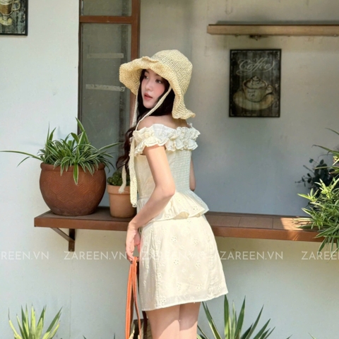 CHÂN VÁY THÊU DÁNG A ZAREEN VAA52