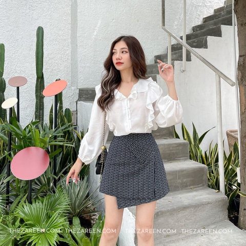 CHÂN VÁY ĐẮP CHÉO BASIC ZAREEN VAA38
