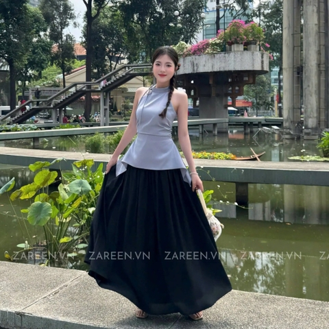 CHÂN VÁY DÀI NHÚN ZAREEN VAD19