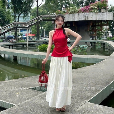 CHÂN VÁY DÀI NHÚN ZAREEN VAD19