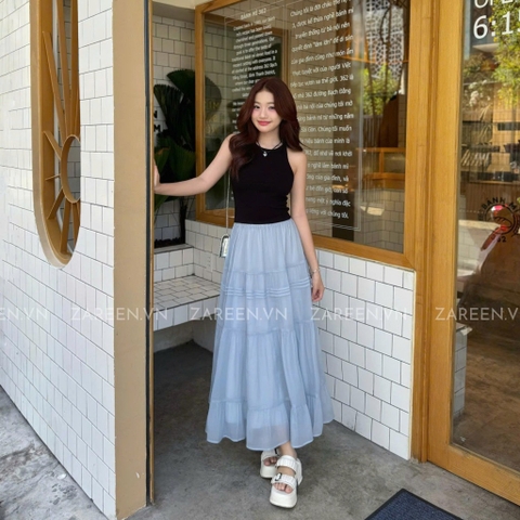 CHÂN VÁY DÀI 4 TẦNG ZAREEN VAD21