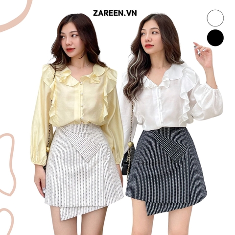 CHÂN VÁY ĐẮP CHÉO BASIC ZAREEN VAA38