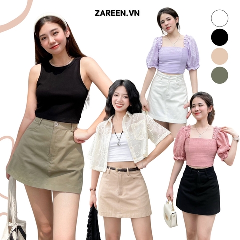 CHÂN VÁY CHỮ A BASIC ZAREEN VAA29