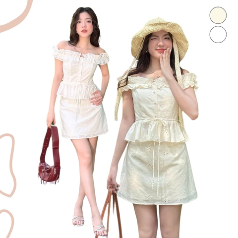 CHÂN VÁY THÊU DÁNG A ZAREEN VAA52