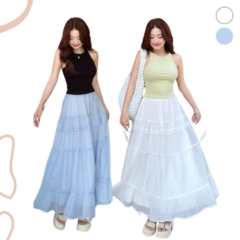 CHÂN VÁY DÀI 4 TẦNG ZAREEN VAD21