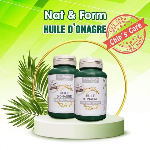 Tinh dầu hoa anh thảo Pháp Nat & Form Huile Onagre