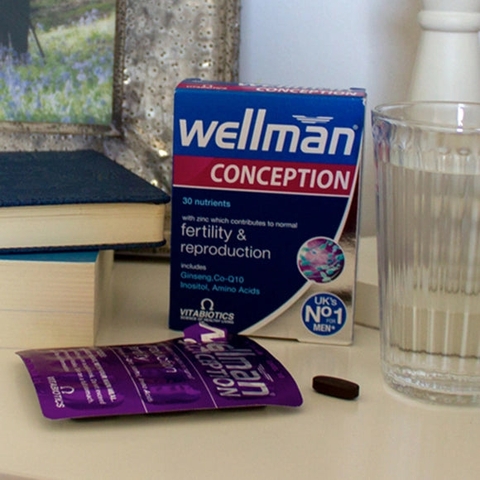 Wellman Conception 30 viên của Anh vitamin tăng chức năng sinh sản cho nam giới