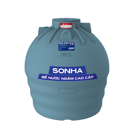 Bể nước ngầm cao cấp Sơn Hà 2000L