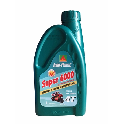Dầu 4T super 6000 1 lít SG Indo-petrol
