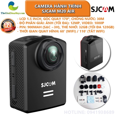 Camera hành trình, camera hành động ACTION CAMERA SJCAM M20 AIR