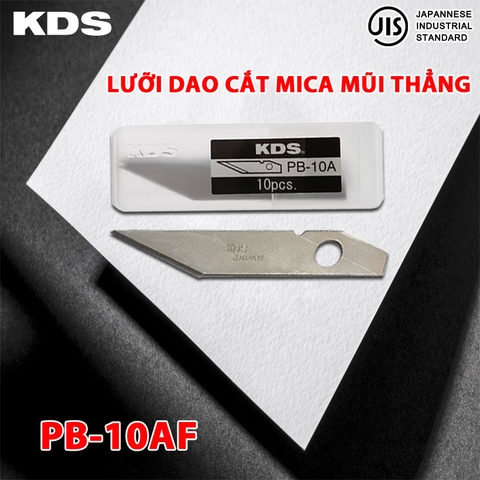 Lưỡi dao cắt mica mũi thẳng KDS PB-10AF