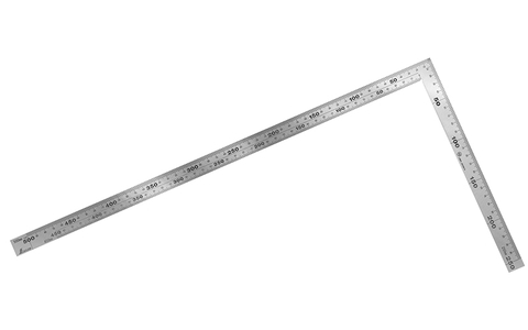 Thước ke vuông inox 50cm và 30cm Shinwa 11207 và 11215