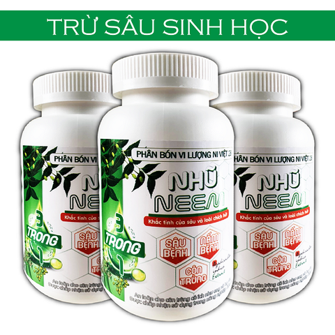 Chế phẩm trừ sâu sinh học NHŨ NEEM