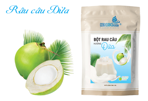 Bột rau câu vị Dừa Benuscream - 1kg