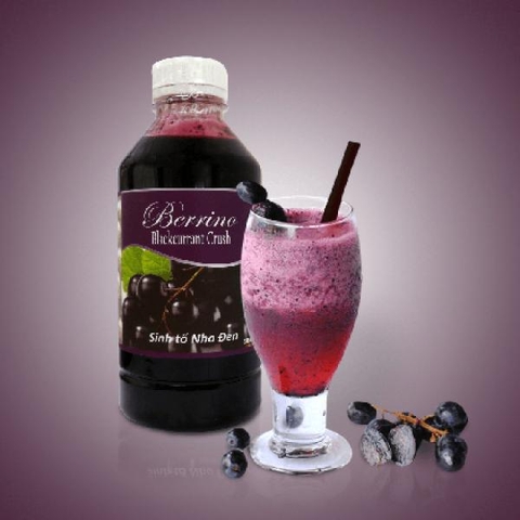 Sinh Tố Nho Đen Berrino Chai 1 lít