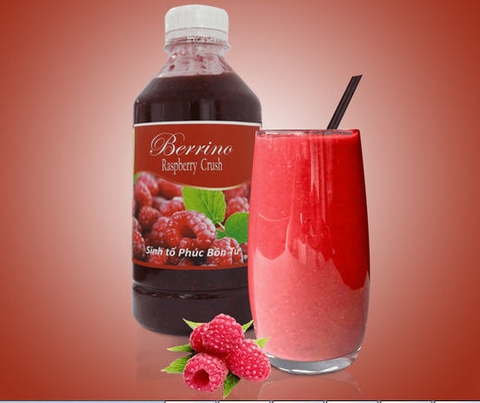 Sinh tố Phúc bồn tử (Raspberry) – chai 1L - BERRINO