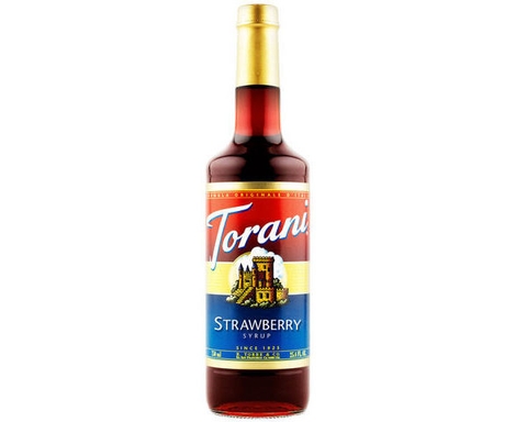 Syrup Torani Strawberry 750mL (Dâu tây)