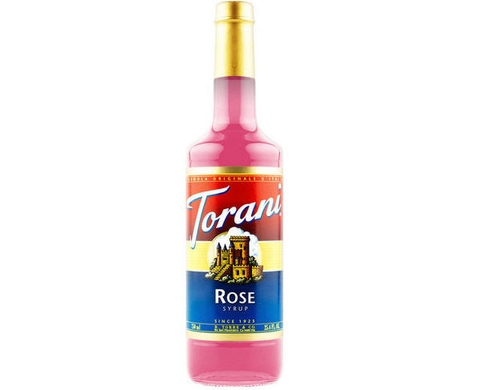 Syrup Torani Hoa hồng 750mL