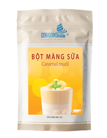 Bột Milk Foam Caramel muối