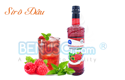 Sirô dâu rừng 750ml Benuscream