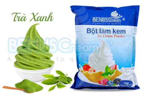 Bột Làm Kem Trà xanh