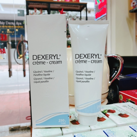 Kem dưỡng ẩm, chàm chà dexeryl cream 250g Pháp