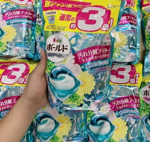 Túi 46 Viên giặt GelBold Xanh Nhật Bản