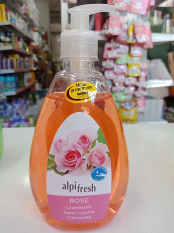 Gel rửa tay Alpi Fresh Đức 500ml hương Hoa Hông