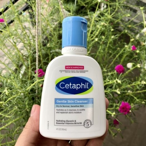 Sữa Rửa Mặt Dịu Nhẹ Cetaphil Gentle Skin Cleanser 118ml Canada