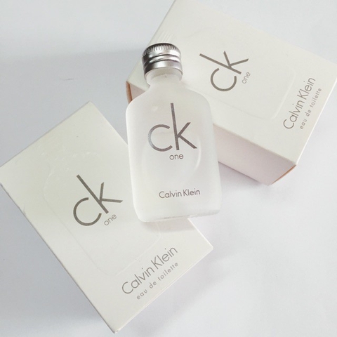 Nước Hoa Mini Calvin Klein CK One Eau De Toilette 10ml ( cả nam và nữ)